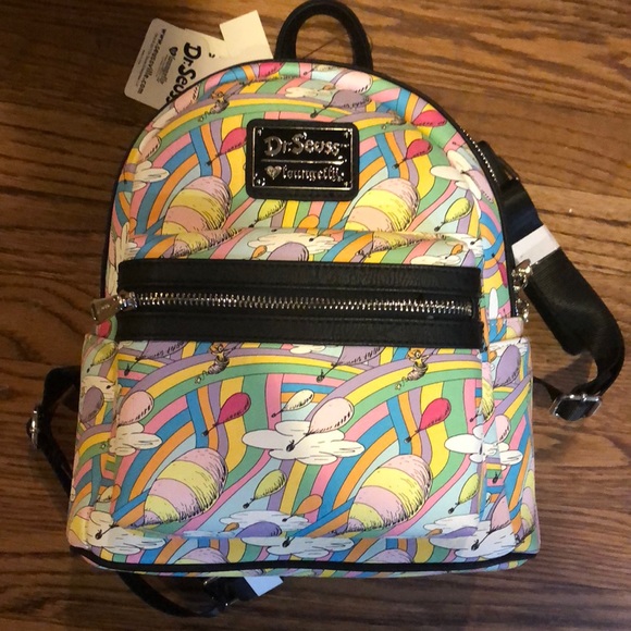 Loungefly Handbags - Dr. Seuss Loungefly Mini Backpack.